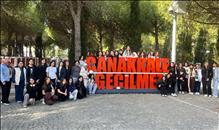 ÇANAKKALE GEZİSİ DUYGULANDIRDI
